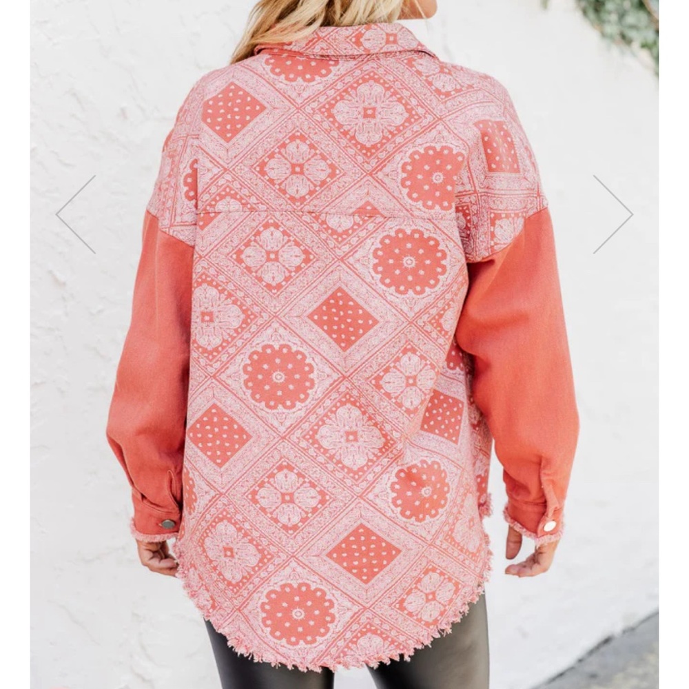 Shacket-Pink Lily - Picture 2 of 2